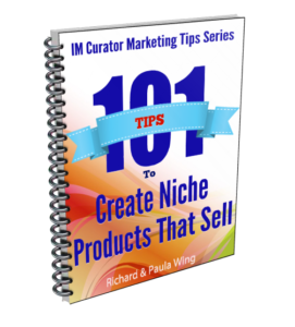 Books 101 tips to create a niche product that sell